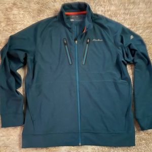 Eddie Bauer Freedry full zip track jacket - large